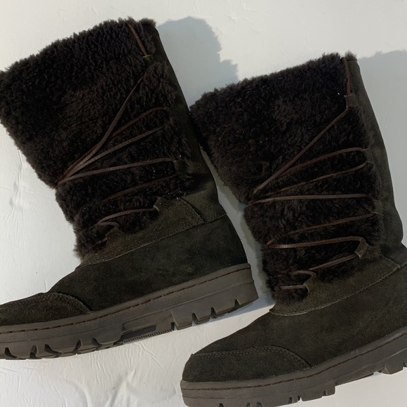 J crew winter boots size 8brown - Picture 7 of 7